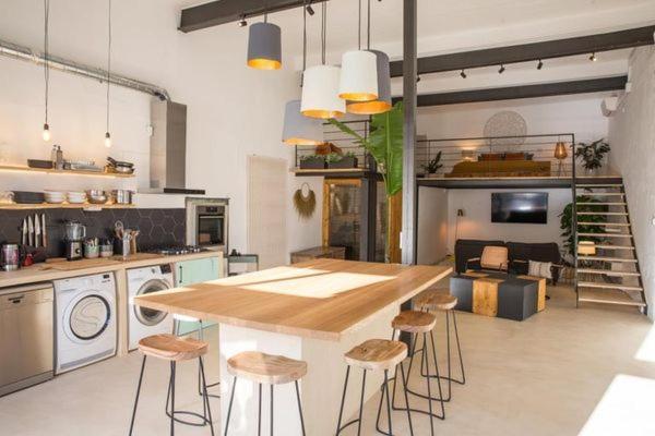 Industrial Loft In Front Of Santa Apolonia Apartment Lissabon